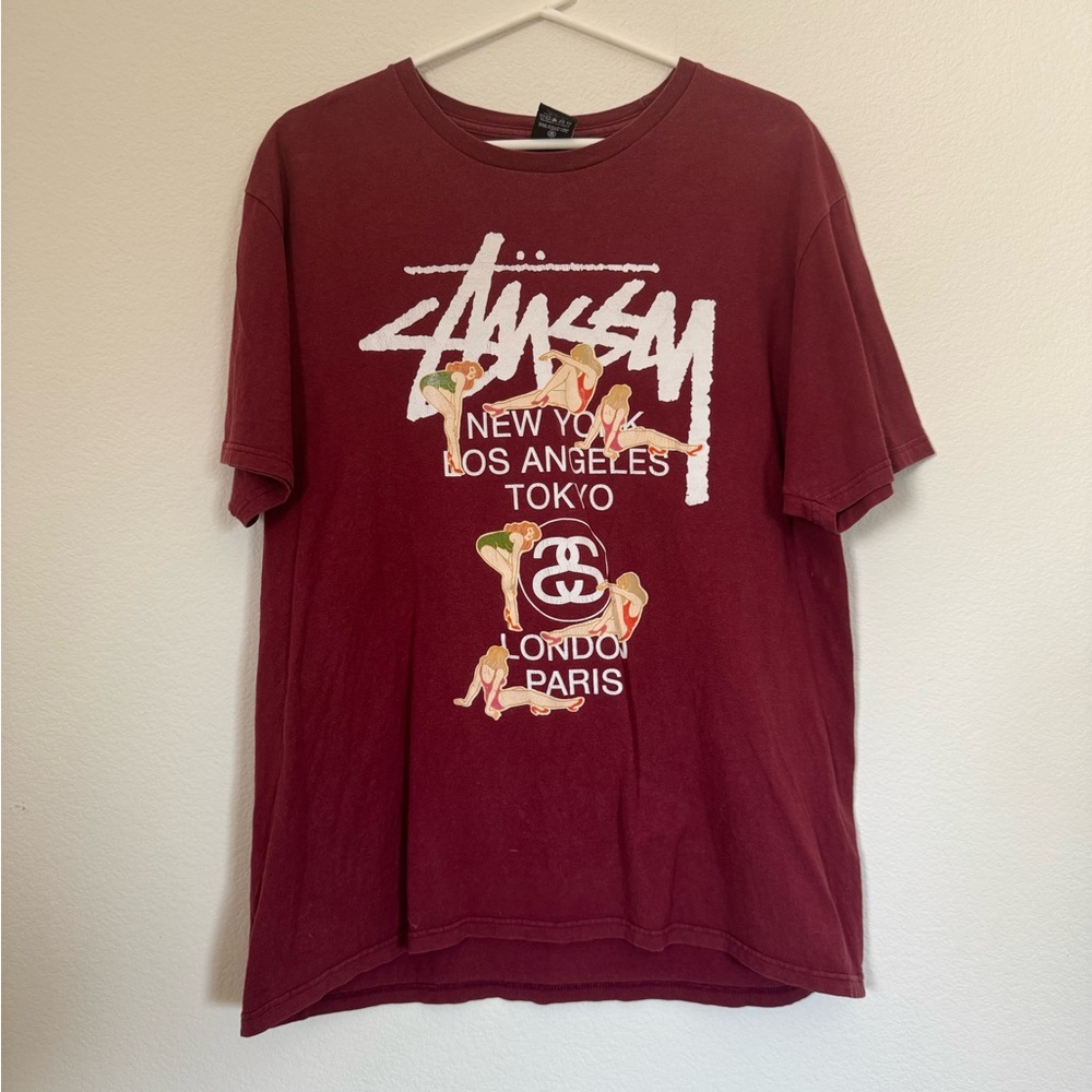 Stussy Swimsuit Tee Size L